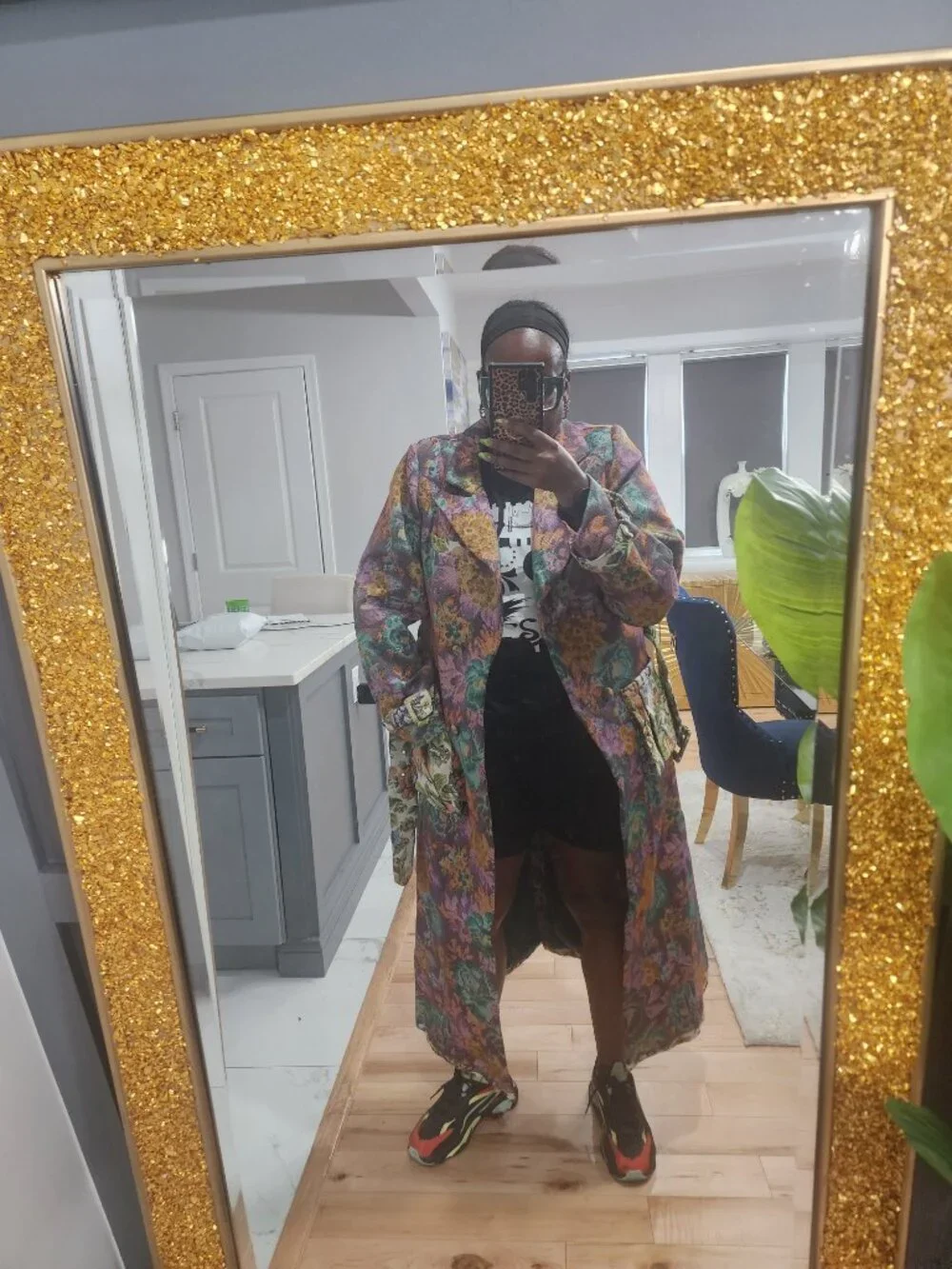 SHOW OFF TAPESTRY TRENCH - XL - Picture 8 of 9